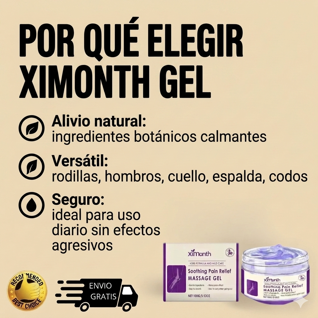 Ximonth Gel™ | Alivia tus articulaciones