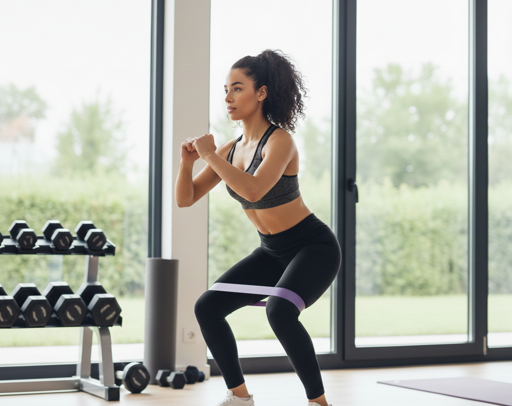 GluteGlow® by VMIA – Bandas de resistencia para glúteos y piernas