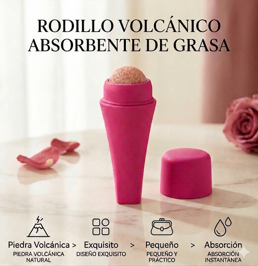 LavaMatte™ – Pack Volcánico Rodillo y Sérum contra Brillo y Grasa Facial