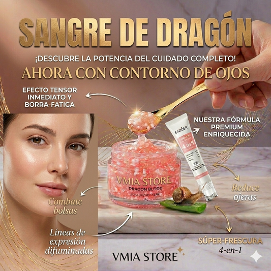 Rejuvenecimiento Total – Sangre de Dragón + Contorno de Ojos (Efecto Lifting Visible)