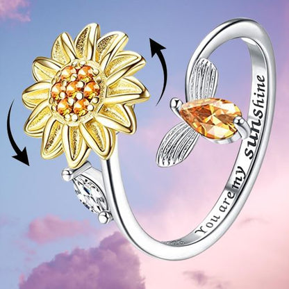 SunSpin Serenity™ – El anillo que calma tu mente y embellece tus manos