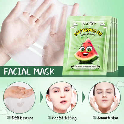 GlowMix® Pack de Mascarillas faciales hidratantes